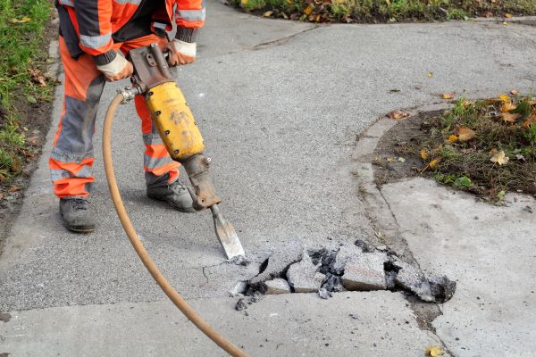 Concrete Sidewalk Removal in Fort Walton Beach