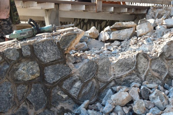 Retaining Wall Demolition in Fort Walton Beach