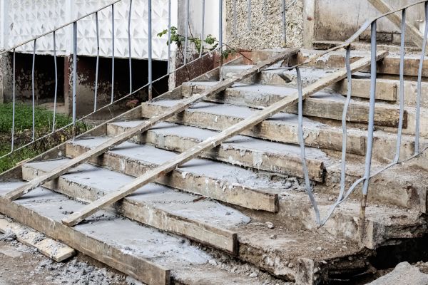 Staircase Demolition in Fort Walton Beach